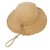 occidental style summer  Outdoor Shade sunscreen Bucket hat lady pure color Sandy beach foldable man