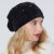 occidental style Autumn and Winter lady diamond Beads hedging fashion all-Purpose Double layer velvet warm