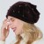 occidental style Autumn and Winter lady diamond Beads hedging fashion all-Purpose Double layer velvet warm