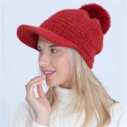 cap woman Autumn and Winter velvet thick knitting woolen warm