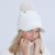  cap woman Autumn and Winter velvet thick knitting woolen warm