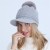  cap woman Autumn and Winter velvet thick knitting woolen warm