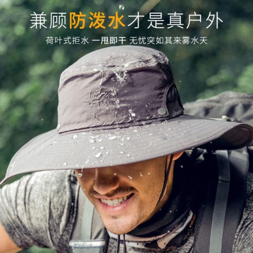 man hat ultraviolet-proof sun hat sunscreen sun hat big sun hat Bucket hat man