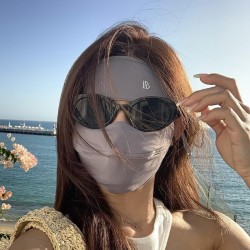 sunscreen surface summer thin style Shade surface ultraviolet-proof Outdoor fa..