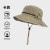  cotton foldable Outdoor man belt belt wind rope Bucket hat