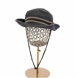 cm occidental style man big Bucket hat pure color leisure cotton travel Outdoo..