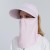cm occidental style man big Bucket hat pure color leisure cotton travel Outdoor