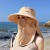 ( one size)( gray)hat sunscreen woman summer surface Outdoor Shade sun hat