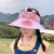 summer black big Shade sunscreen hat woman Outdoor fashion all-Purpose Korean style foldable sun hat