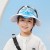 summer black big Shade sunscreen hat woman Outdoor fashion all-Purpose Korean style foldable sun hat