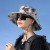 spring summer big shawl sunscreen fashion Bucket hat belt sun hat woman