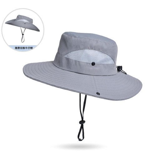 spring summer big sunscreen sun hat Outdoor Bucket hat draughty all-Purpose sun hat woman