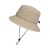 ( Dark grey)Bucket hat man summer Outdoor lady summer sunscreen sun hat draughty sun hat