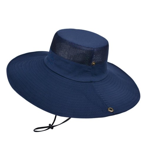 summer Outdoor hat man big Shade sunscreen draughty all-Purpose Bucket hat
