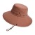 occidental style Outdoor hat summer man sunscreen sun hat big shawl Bucket hat