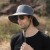 Outdoor Bucket hat  man big sun hat  Korean style Sandy beach hat
