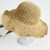 foldable handmade weave Bucket hat hat woman Korean style summer straw hat Sandy beach small fresh s