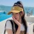 Korean style foldable handmade all-Purpose pure color hat woman summer sunscreen Sandy beach sun hat