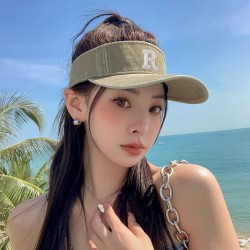  hat retro jean woman summer leisure sport draughty sun hat spring