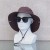 summer Bucket hat man ethnic style sunscreen Shade sun hat Outdoor hat ultraviolet-proof
