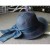 summer lady sunscreen straw hat foldable sun hat Sandy beach sunscreen bow Bucket hat