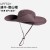 Outdoor Bucket hat woman spring summer ultraviolet-proof sunscreen Cowboy man