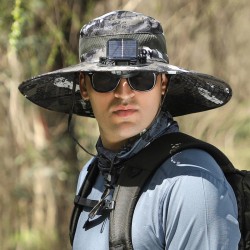big wind hat summer Outdoor man sun big wind Shade sunscreen