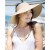 ( Adjustable)( black+)sunscreen hat man summer Outdoor ultraviolet-proof sun hat big sun hat