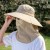 big sun hat man spring summer big sunscreen Bucket hat all-Purpose Outdoor hat