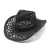 ethnic style hollow Cowboy man hat summer Sandy beach Cowboy