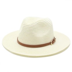 occidental style straw hat woman man woman spring summer fashion sun sunscreen..