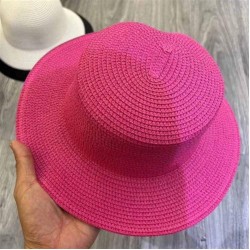  color straw hat woman summer samll Sandy beach hat sun hat
