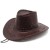 (M56-58cm) pattern Cowboy Outdoor travel Sandy beach sun hat stage sun hat