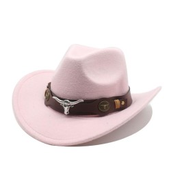  ethnic style Cowboy retro hat woollen