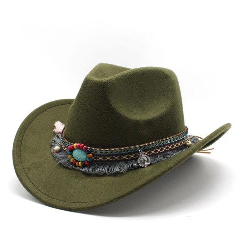 woollen Cowboy ethnic style man lady lovers