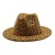 leopard woollen man woman big lovers hat woman