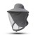 cotton man lady fashion draughty cap  Stripe