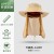 summer sun hat woman sunscreen sun hat Outdoor Bucket hat draughty wind