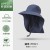 sun hat ultraviolet-proof hat summer man woman two sun hat sunscreen removable draughty hat