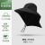 sun hat ultraviolet-proof hat summer man woman two sun hat sunscreen removable draughty hat