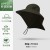 ( green)sun hat ultraviolet-proof hat summer man woman two sun hat sunscreen removable draughty hat