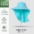 sun hat ultraviolet-proof hat summer man woman two sun hat sunscreen removable draughty hat