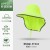 sun hat ultraviolet-proof hat summer man woman two sun hat sunscreen removable draughty hat