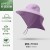 sun hat ultraviolet-proof hat summer man woman two sun hat sunscreen removable draughty hat