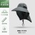 sun hat ultraviolet-proof hat summer man woman two sun hat sunscreen removable draughty hat