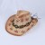 occidental style head fashion print Bucket hat Outdoor sunscreen width Double surface Word print man woman style