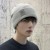 Autumn and Winter hat man warm woolen big head knitting velvet man style bag head