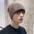 Autumn and Winter hat man warm woolen big head knitting velvet man style bag head
