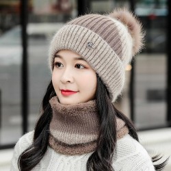 hat lady Autumn and Winter Korean style all-Purpose velvet woolen warm cotton