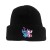  embroidery knitting Autumn and Winter Outdoor warm man woman hedging cartoon woolen